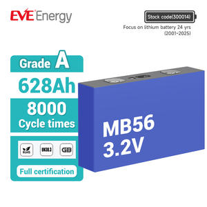 EVE MB56 Lifepo4 3,2 В 628ah 280ah Lifepo4 аккумуляторные элементы с пластиной солнечной системы Lifepo4 - Product Image 1
