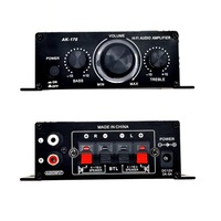 AK170AK270 Mini 12V Classe A Amplificateurs De Voiture Moto Puissance De Bureau Lecteur MP3 Ordinateur De Voiture