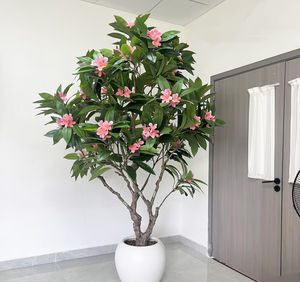 Arbre <span class=keywords><strong>Plumeria</strong></span> Artificiel Décoratif avec Pot Arbre Artificiel Tropical Plantes de Décoration de Mariage - Product Image 3