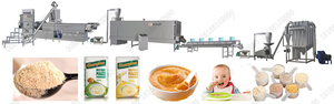 Équipement de transformation alimentaire pour bébés, machine à fabriquer des céréales nutritives Golden Morn, poudre de riz - Product Image 2