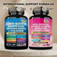 Formule Énergisante au Magnésium avec Ashwagandha, L-Théanine et Adaptogènes – 60 Capsules pour Adultes