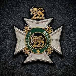 Parche Bordado de Encaje de Alta Calidad RHODESIA REGT, Insignia Circular de Tela para Coser, Diseño de Lujo para Prendas - Product Image 2