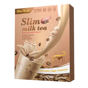 slim milk tea with coffee flavor natural slimming weight loss Instant coffee Meal Replacement Powder fit weight