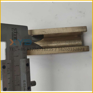 Bloques de Guía Lineal Originales para Motoniveladora XCMG GR100, Bloque Deslizante Pequeño de Cobre, Modelo GR100.10.1-7 - Product Image 4