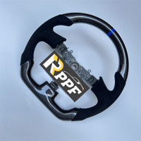 Volante de Fibra de Carbono Personalizado de Fábrica para Subaru WRX STI 2008 2009 2010 2011 2012 2013 2014