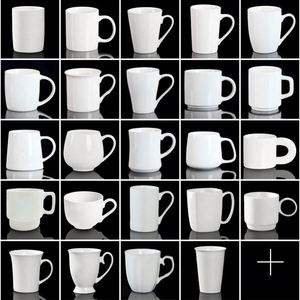 Tasses à café en céramique personnalisées avec logo imprimé en sublimation, blanches en porcelaine, pour Noël, vente en gros, mugs personnalisés du fabricant - Product Image 6