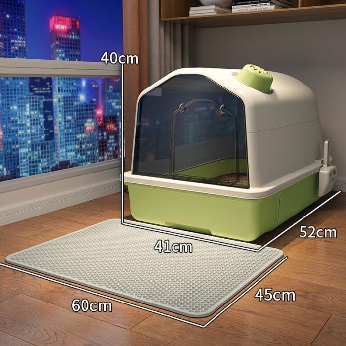 กล่อง + แผ่นรองสำหรับแมว