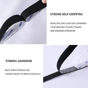 Zelfklevende Haak-Lus Heavy-Duty Sterke Dubbelzijdige Tape Rol Plakband Sterke Haak-<span class=keywords><strong>Loop</strong></span> Stof Bevestigingstape - Product Image 4