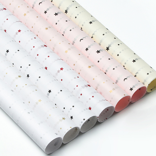 Packaging Copy Paper Exquisite Printing Gold Foil Tissue Paper, Custom Own Brand Logo 17gsm Packaging Tissue Paper