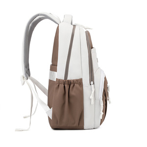 New Large Capacity Student Backpack Unisex Simple <b>Computer</b> <b>Bag</b> Nylon Waterproof Backpack - Product Image 4