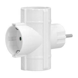 Adattatore triplo Schuko 16 A 250 V. - Product Image 1