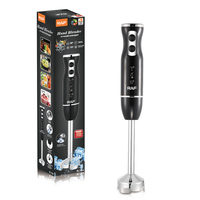RAF Portable 2 vitesses 4 lames robot culinaire mélangeur mélangeur bâton immersion mélangeur à main écraser la glace démarrage rapide