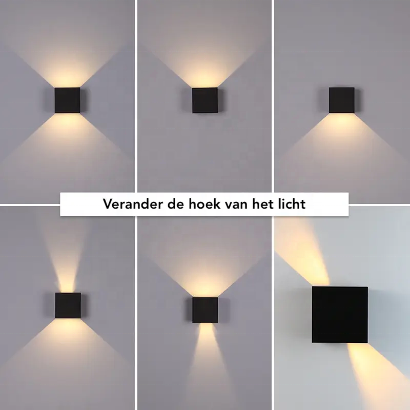 Landscape Cube Square LED Wall Light Outdoor Hotel Wall Mounted IP 64 Rating up and Down Lighting · image 2