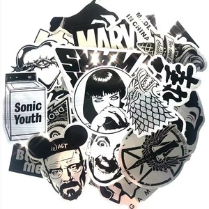 Tùy Chỉnh UV Chống Thấm Nước Vinyl Nhãn Sản Phẩm Dán Kim Loại Bạc Logo In Trên Giấy Ủng Hộ Thời Tiết - Product Image 1