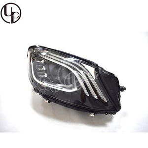 Kit Carrozzeria di Alta Qualità Stile Eurocar per Mercedes Classe S <span class=keywords><strong>W222</strong></span> S63 S65 S320 S550, Aggiornamento 2019 con Fari Anteriori e Posteriori in Materiale PP - Product Image 4
