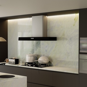 Gabinetes BOWEIYA Hechos a Medida con Encimeras de Mármol Natural de Lujo para Cocinas y Mesas de Comedor, Instalación <span class=keywords><strong>Bajo</strong></span> <span class=keywords><strong>Encimera</strong></span>, Duraderos - Product Image 2