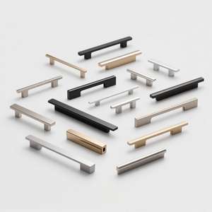 Kenop laci lemari pakaian Fitting furnitur kustom gagang pintu kamar tidur pengecoran presisi logam campuran seng 0.01mm toleransi <span class=keywords><strong>OEM</strong></span>/ODM - Product Image 1