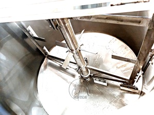 2000L Cấp Thực Phẩm Thép Không Gỉ 304/316L Pha Trộn Tank 20hl Cho Nước Sốt Mứt Nước Sốt Cà Chua Sô Cô La Trộn Xe Tăng - Product Image 6