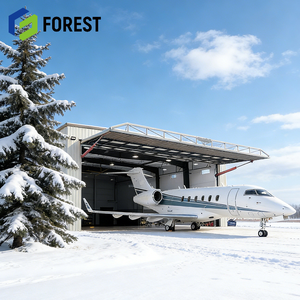 Hangar de Aviones de Estructura de Acero Industrial, Resistente al Viento, para Aviones Comerciales, Suministro Global - Product Image 1