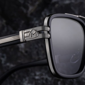 Partagás, venta al por mayor, moda, diseñador de moda, logotipo personalizado, Metal, doble puente cuadrado UV400, gafas de sol, gafas de sol para hombre - Product Image 2