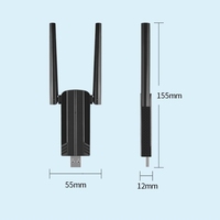 Adaptador WIFI USB de Doble Banda 1800M WIFI6 de Alta Calidad y Conexión Estable, Chipset Realtek RTL8832BU, Tarjeta de Red Inalámbrica