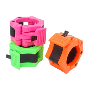 Colliers <span class=keywords><strong>de</strong></span> <span class=keywords><strong>serrage</strong></span> pour haltères DorunFit, 2 pouces, robustes, à dégagement rapide, antidérapants, en <span class=keywords><strong>plastique</strong></span>, paire, verrouillage professionnel, pour développé couché - Product Image 3