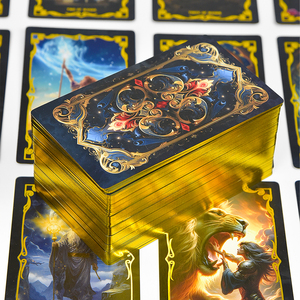 Cubierta de cartas de Tarot de aprendizaje para <span class=keywords><strong>principiantes</strong></span> con significados Palabras clave Zodiac Classic Rider Waite Oracle Tarot Juguetes de escritorio para adultos Anime - Product Image 2
