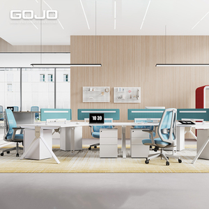 Bureau ergonomique moderne, support en bois pour ordinateur <span class=keywords><strong>portable</strong></span>, meubles de travail durables et bon marché pour bureau à domicile, y compris cloisons de bureau - Product Image 2