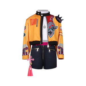Tenue de Cosplay Kpop Filles Sorcières Lumi Zoe Mira pour Enfants, Costume de Spectacle Anime Film 8-13 Ans, Polyester, Été 2025 - Product Image 2