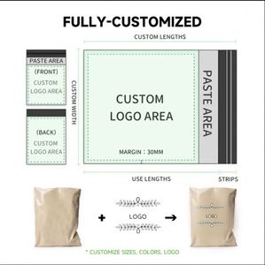 Bolsas de Correo para Envíos, Bolsas para Ropa Resistentes a Desgarros, Embalaje de Ropa, Bolsas de Plástico con Logotipo Personalizado Impreso - Product Image 5