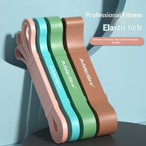 Bande de résistance multifonctionnelle en élastique pour le yoga, 2 m, en gros, bande de résistance multicolore - Product Image 2