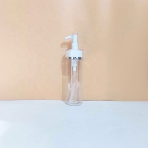 Customize 200ml 250ml 300ml 400ml Round Shower Gel Cosmetic Bottle With Lotion <b>Pump</b> for Shampoo - Product Image 4