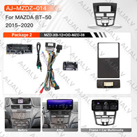 Panel de Control Estéreo para Automóvil Android 12 de 12.3 Pulgadas con Pantalla Táctil, Audio DSP, Navegación GPS, CarPlay Inalámbrico para MAZDA 2015-2020 BT-50