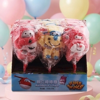 Soft Marshmallow Lollipop Candy 18pcs Box Children Sweet Snack Wholesale