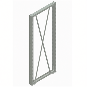 Panneau latéral Fami Ar Series L1300 H2210 Vert RAL6011 pour supports - Product Image 3