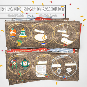 Pendentif Carte de la Guyane Française, de la <span class=keywords><strong>Martinique</strong></span>, d'Antigua, de la Guadeloupe et de la Réunion, <span class=keywords><strong>Bijoux</strong></span> de Mariage en Acier Inoxydable Plaqué Or pour Femme # 539362 - Product Image 3