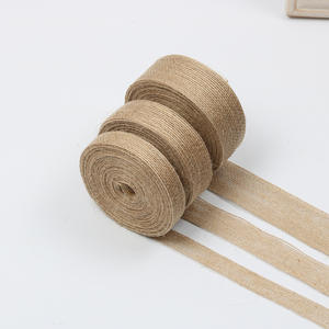 Rubans PC Rouleaux <span class=keywords><strong>de</strong></span> <span class=keywords><strong>toile</strong></span> <span class=keywords><strong>de</strong></span> <span class=keywords><strong>jute</strong></span> naturelle Ruban artisanal pour fête <span class=keywords><strong>de</strong></span> mariage vintage DIY Handmade Craft Arts Décoration <span class=keywords><strong>de</strong></span> Noël - Product Image 5