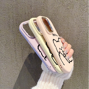 Cover per iPhone 15 14 Plus 13 17 Air Pro Max con simpatico orsetto e bambina grassottella - Accessorio per cellulare - Product Image 4