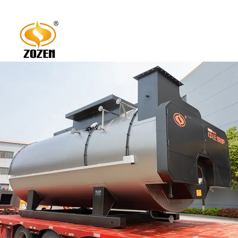 WNS 1-20t/h horizontal heavy oil fired steam boiler for thermal power plant