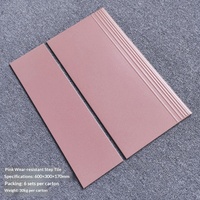 Carreaux de sol en céramique intégrée résistants à l'usure pour escaliers, villas, cours, extérieur, finition mate, antidérapants, motif pierre, modernes
