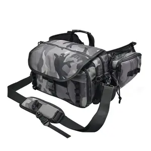 Großhandels preis Angel gerät Tasche mit Ruten halter Wasserfester Angel rucksack