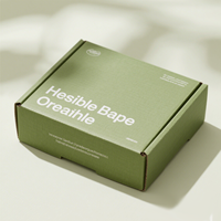 Boîtes d'expédition en carton ondulé vert olive personnalisées SHIRUN, vente en gros, impression de logo, vêtements, cosmétiques, en vrac, OEM, étiquette privée