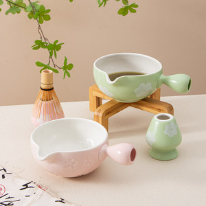 Cuenco de té Matcha japonés Song Dynasty, herramientas de té, cuenco de cerámica, batidor de té, cepillo Matcha, juego de batidor de té - Product Image 2
