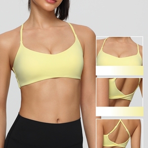 Sujetador Deportivo Ajustable con Elasticidad en Cuatro Direcciones para Mujer, Soporte Alto, Antichoque, para <span class=keywords><strong>Yoga</strong></span>, Running, Fitness, con Relleno Extraíble, Tallas Grandes - Product Image 2