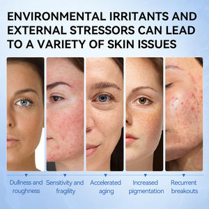 Kadınlar için LANBENA vitamini kollajen yüz Anti Aging yüz maskesi cilt desteği için Oem - Product Image 3