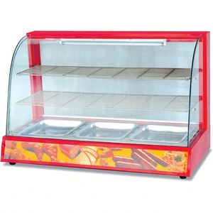 เครื่องอุ่นอาหารเคเอฟซีเครื่องอุ่นอาหารไก่ทอดทำจากสแตนเลสพร้อมแสดง BW-2P ร้านขายอาหาร - Product Image 4