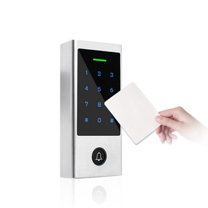 เครื่องอ่านบัตรควบคุมการเข้าออกด้วยแอพ WiFi กันน้ำ IP66 สำหรับเฟอร์นิเจอร์อิเล็กทรอนิกส์ พร้อมแป้นกดดิจิตอล  ระบบล็อคประตูอัจฉริยะผ่านแอพ - Product Image 4