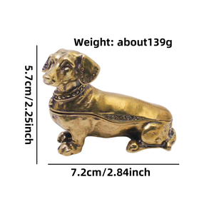 创意礼品北欧装饰狗摆件家居用品狗首饰盒礼品工艺品 - Product Image 2