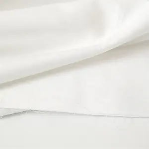 Luxurious Hotel Hypoallergenic 40s 300t 350t 100% Cotton Combed White Cotton Sateen Fabric