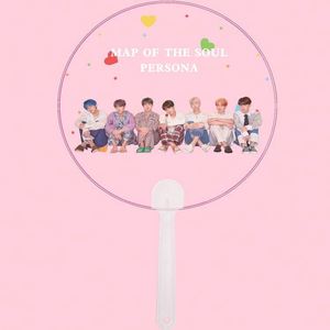 Éventails à main transparents en plastique imprimés sur mesure, design universel, éventail coréen avec logo - Product Image 5